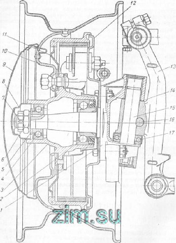 Колёса газ-12(Зим)